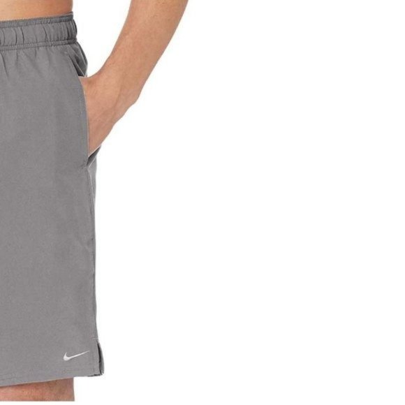 NWT Nike Sz M Solid Lap 9" Volley Short Swim Trunk - Picture 3 of 3